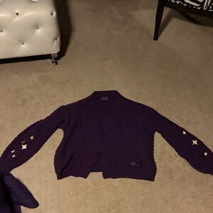 Purple Speak Now Cardigan Taylor Swift